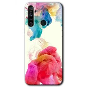 Realme 6I Gökkuşağı Color Baskılı Uyumlu Silikon Kılıf
