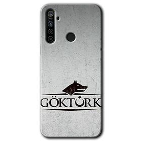 Realme 6I Göktürk Baskılı Uyumlu Silikon Kılıf