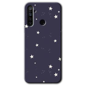 Realme 6I Gökyüzü Yıldız Baskılı Uyumlu Silikon Kılıf
