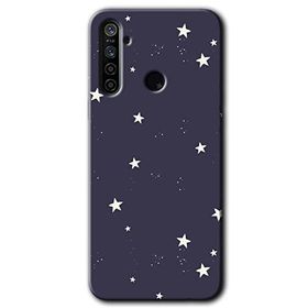 Realme 6I Gökyüzü Yıldız Baskılı Uyumlu Silikon Kılıf