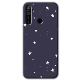 Realme 6I Gökyüzü Yıldız Baskılı Uyumlu Silikon Kılıf