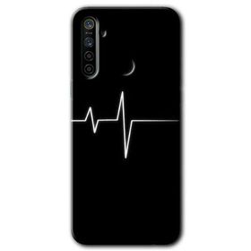 Realme 6I Heart Rytm Baskılı Uyumlu Silikon Kılıf