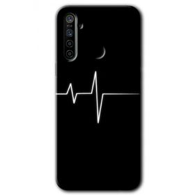 Realme 6I Heart Rytm Baskılı Uyumlu Silikon Kılıf