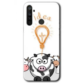 Realme 6I İdea Lamp Baskılı Uyumlu Silikon Kılıf