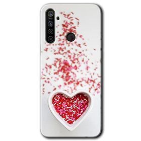 Realme 6I Kalpli Şekerleme Baskılı Uyumlu Silikon Kılıf