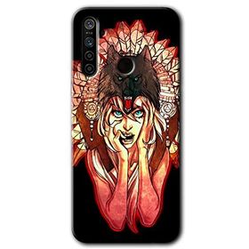 Realme 6I Kurt Kız Baskılı Uyumlu Silikon Kılıf