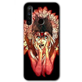 Realme 6I Kurt Kız Baskılı Uyumlu Silikon Kılıf