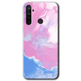 Realme 6I Liquid Lekeler Art Baskılı Uyumlu Silikon Kılıf