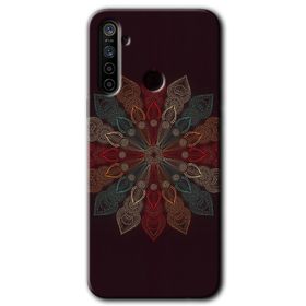 Realme 6I Mandala Flower Wal Baskılı Uyumlu Silikon Kılıf