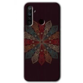 Realme 6I Mandala Flower Wal Baskılı Uyumlu Silikon Kılıf