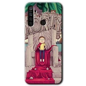 Realme 6I Morty Baskılı Uyumlu Silikon Kılıf