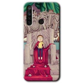 Realme 6I Morty Baskılı Uyumlu Silikon Kılıf