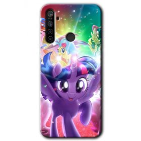Realme 6I Pony Baskılı Uyumlu Silikon Kılıf