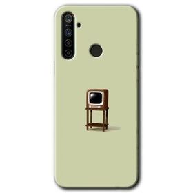Realme 6I Retro TV Baskılı Uyumlu Silikon Kılıf