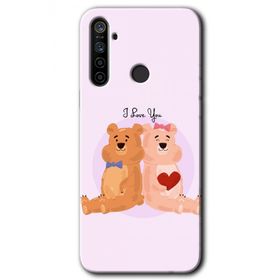 Realme 6I Sevgili Ayıcık Baskılı Uyumlu Silikon Kılıf