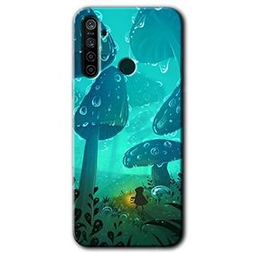 Realme 6I Silhoutte Dropss Baskılı Uyumlu Silikon Kılıf