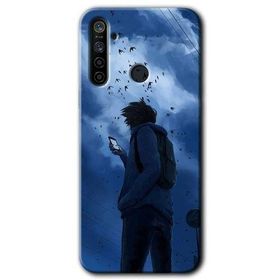 Realme 6I Sonbahar Yalnızlığı Baskılı Uyumlu Silikon Kılıf