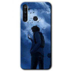 Realme 6I Sonbahar Yalnızlığı Baskılı Uyumlu Silikon Kılıf