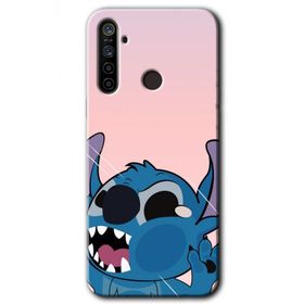Realme 6I Stitch Baskılı Uyumlu Silikon Kılıf