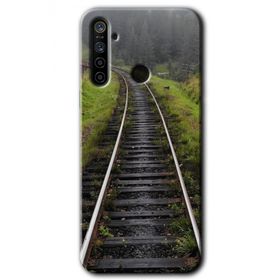 Realme 6I Tren Yolu Baskılı Uyumlu Silikon Kılıf