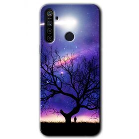 Realme 6I Uzay Silüet Baskılı Uyumlu Silikon Kılıf