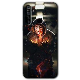 Realme 6I V for Fire Baskılı Uyumlu Silikon Kılıf