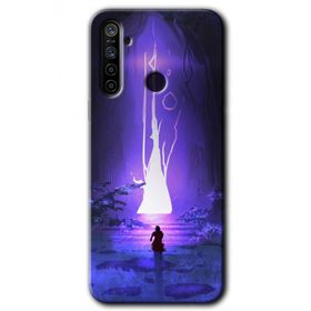 Realme 6I Wanderer Silhouette Baskılı Uyumlu Silikon Kılıf