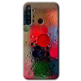 Realme 6I Wet Bubbles Baskılı Uyumlu Silikon Kılıf
