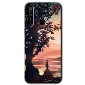 Realme 6I Yalnız Savaşcı Baskılı Uyumlu Silikon Kılıf