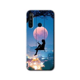 Realme 6I Yeşil Kurt Baskılı Uyumlu Silikon Kılıf