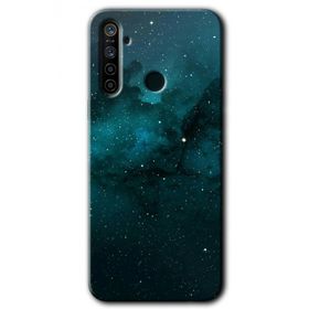 Realme 6I Yıldızlararası Baskılı Uyumlu Silikon Kılıf