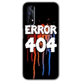 Realme 7 404 Error Baskılı Uyumlu Silikon Kılıf