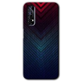 Realme 7 Abstract 4 Baskılı Uyumlu Silikon Kılıf