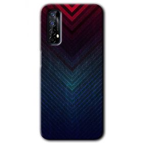 Realme 7 Abstract 4 Baskılı Uyumlu Silikon Kılıf