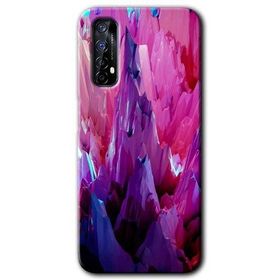 Realme 7 Abstraction Sharp Baskılı Uyumlu Silikon Kılıf