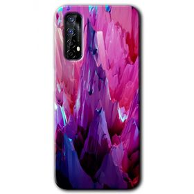 Realme 7 Abstraction Sharp Baskılı Uyumlu Silikon Kılıf
