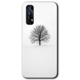 Realme 7 Alone Tree Baskılı Uyumlu Silikon Kılıf