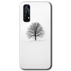 Realme 7 Alone Tree Baskılı Uyumlu Silikon Kılıf