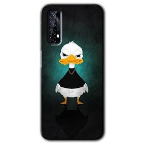 Realme 7 Angry Duck Baskılı Uyumlu Silikon Kılıf