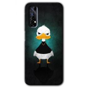 Realme 7 Angry Duck Baskılı Uyumlu Silikon Kılıf