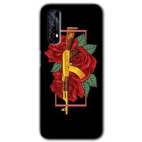 Realme 7 Bedel Baskılı Uyumlu Silikon Kılıf
