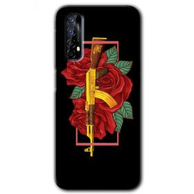 Realme 7 Bedel Baskılı Uyumlu Silikon Kılıf