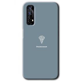 Realme 7 Beyin Gıdası Baskılı Uyumlu Silikon Kılıf