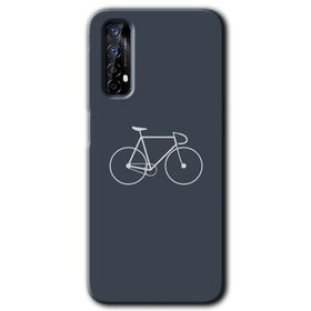 Realme 7 Bike Baskılı Uyumlu Silikon Kılıf