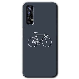 Realme 7 Bike Baskılı Uyumlu Silikon Kılıf
