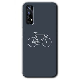 Realme 7 Bike Baskılı Uyumlu Silikon Kılıf