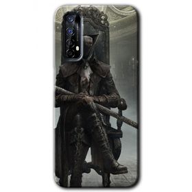 Realme 7 Bloodborne Hunters Baskılı Uyumlu Silikon Kılıf