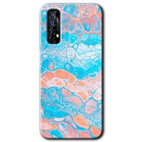 Realme 7 Bubbles 1 Baskılı Uyumlu Silikon Kılıf