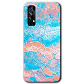 Realme 7 Bubbles 1 Baskılı Uyumlu Silikon Kılıf