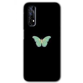 Realme 7 Butterfly Tree Baskılı Uyumlu Silikon Kılıf
